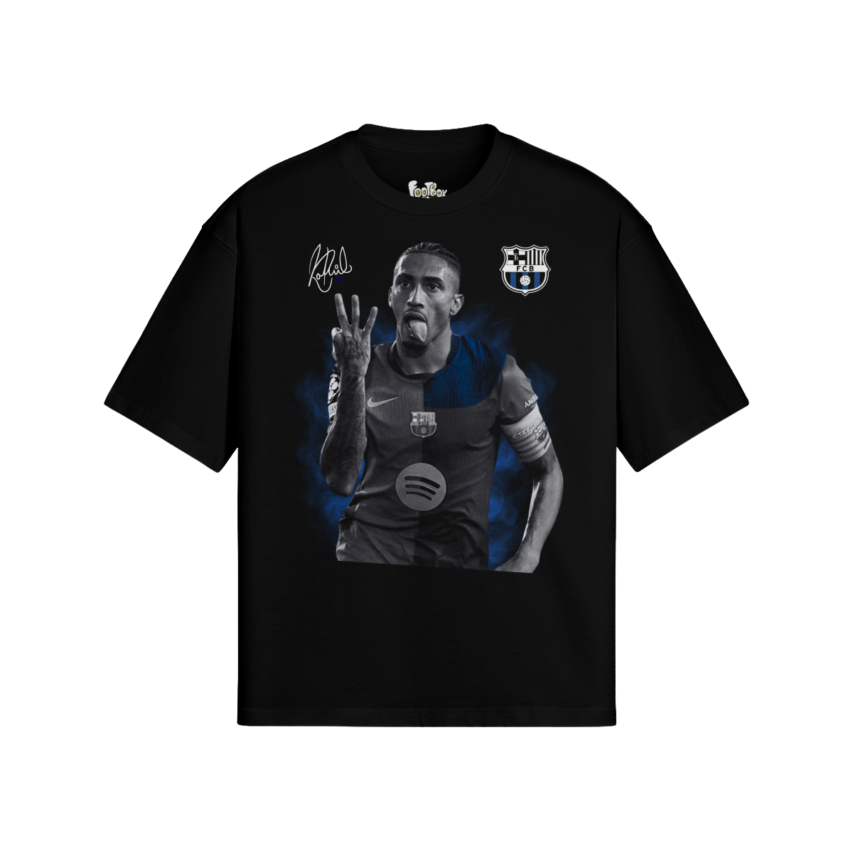 (Front Only) Raphinha Camooflage Graphic Tee