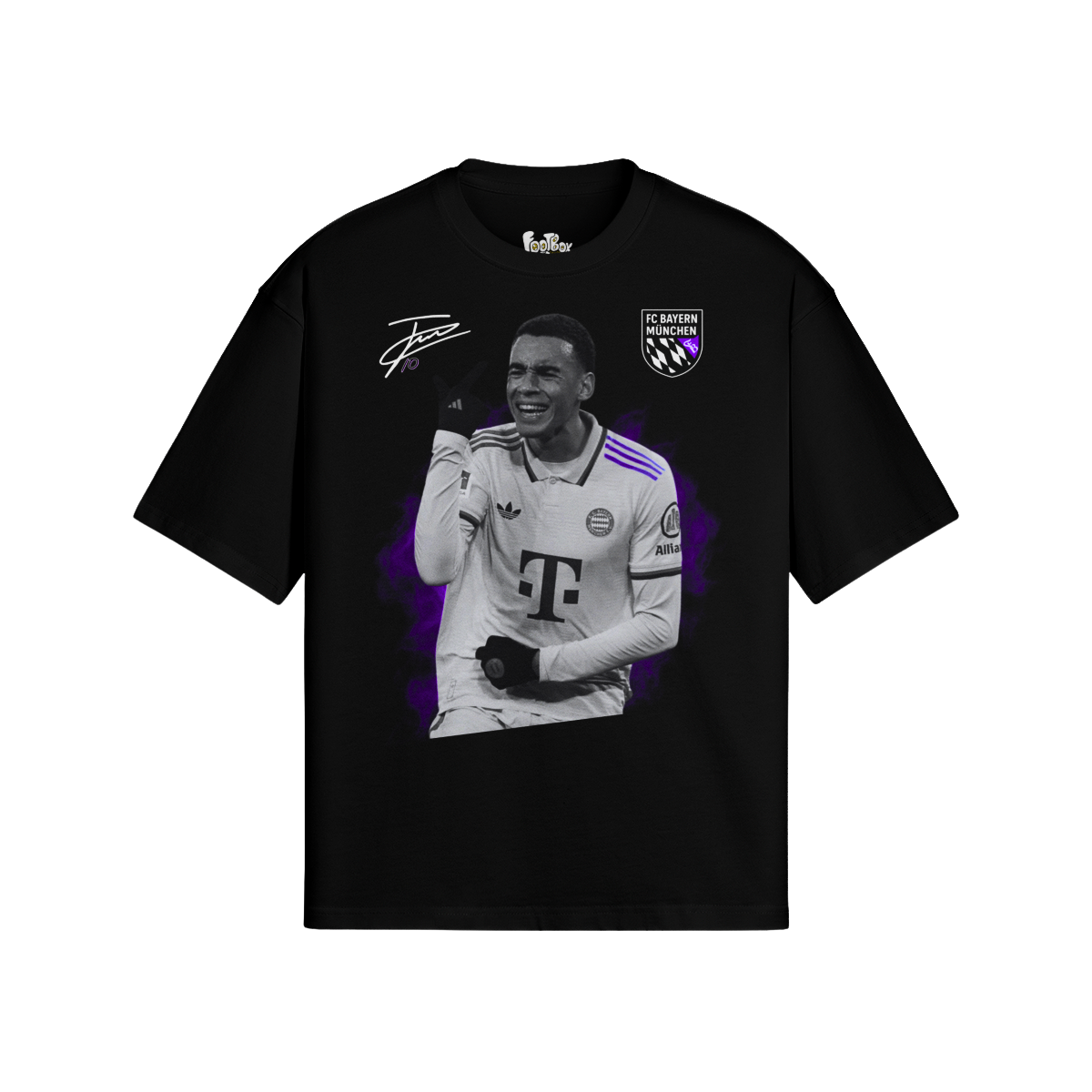 (Front Only) Musiala Camooflage Graphic Tee