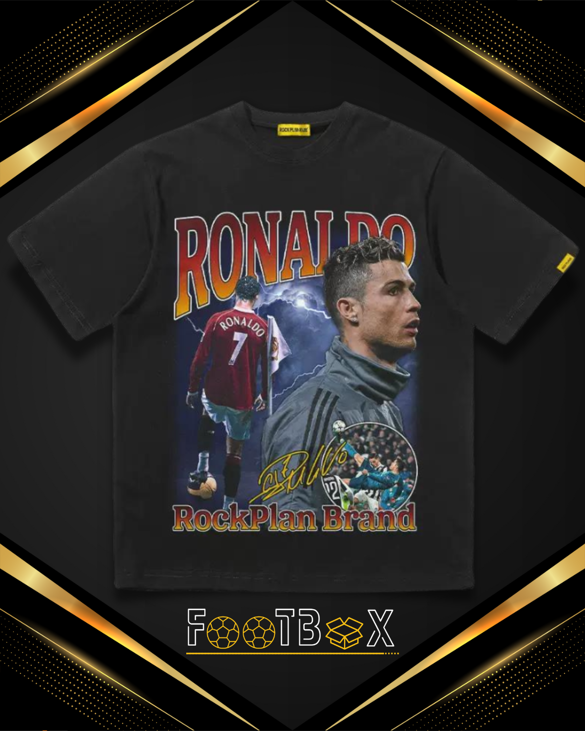 [PREORDER] RONALDO ROCKPLAN BRAND GRAPHIC TEE