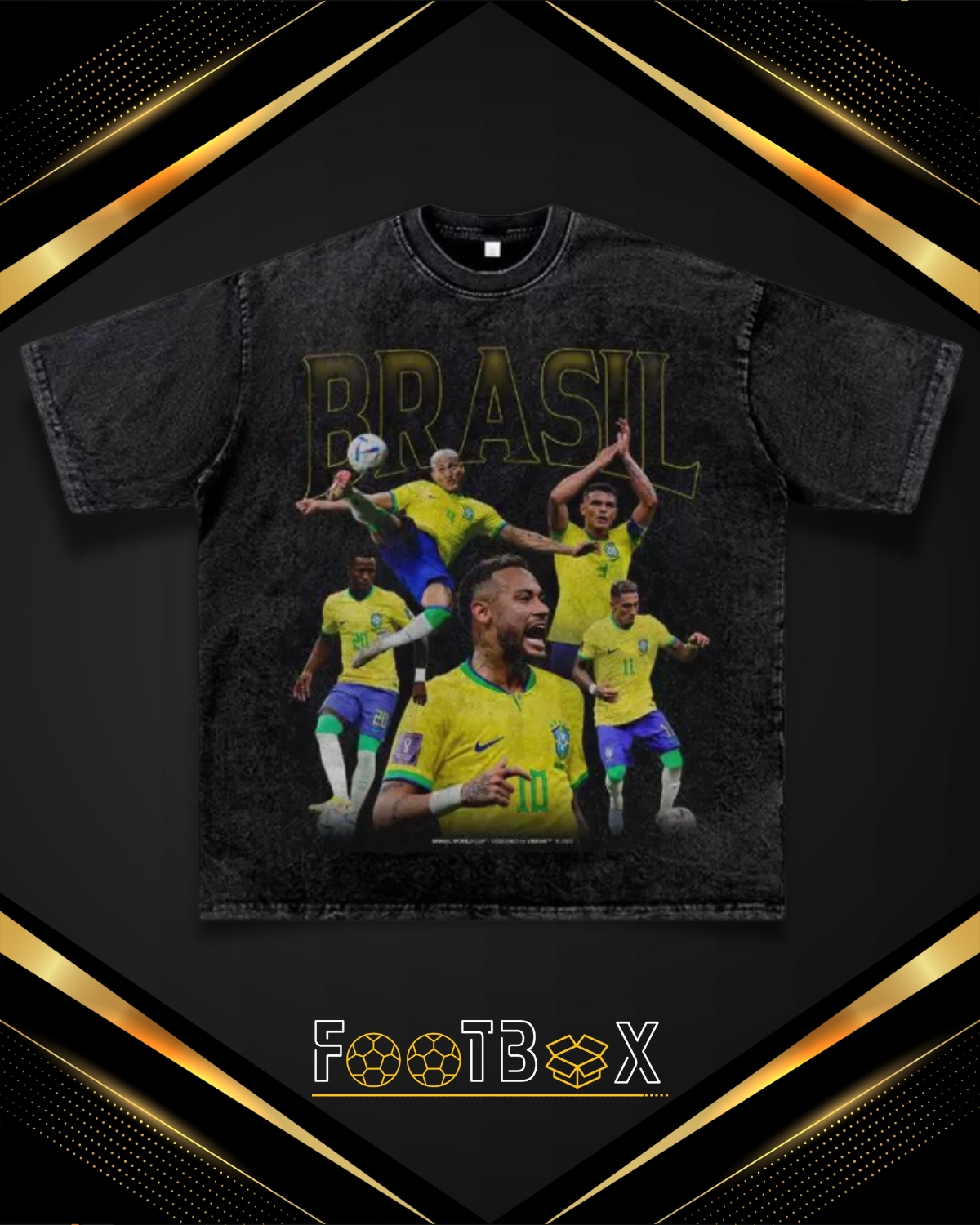 [PREORDER] BRASIL WASHED GRAPHIC TEE