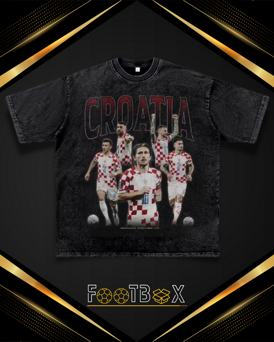 [PREORDER] CROATIA WASHED GRAPHIC TEE