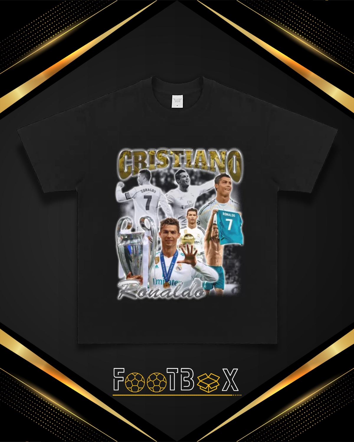 [PREORDER] CRISTIANO RONALDO REAL MADRID GRAPHIC TEE