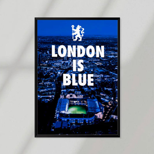 London Is Blue Poster