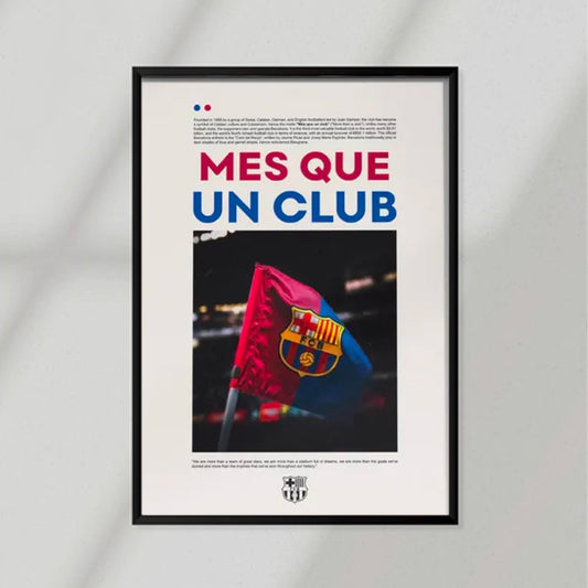 Mes Que Un Club Poster