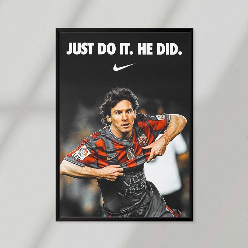 Messi Motivation Poster