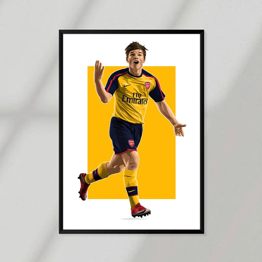 Arsenal Player Arszawin Poster
