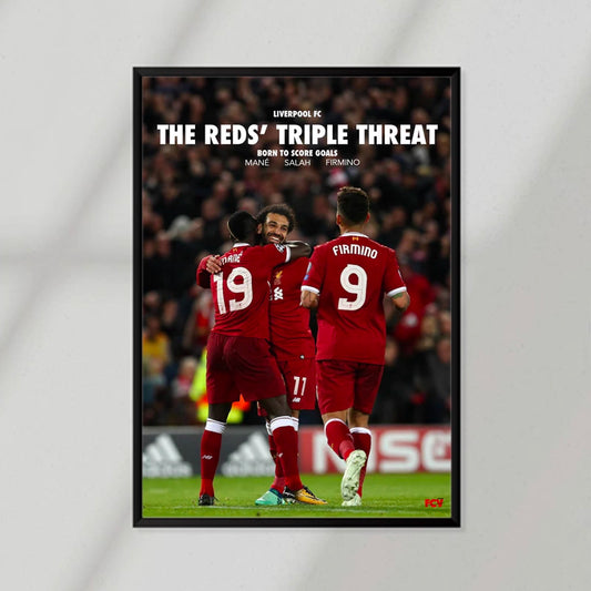 The Reds' Triple Threat Poster