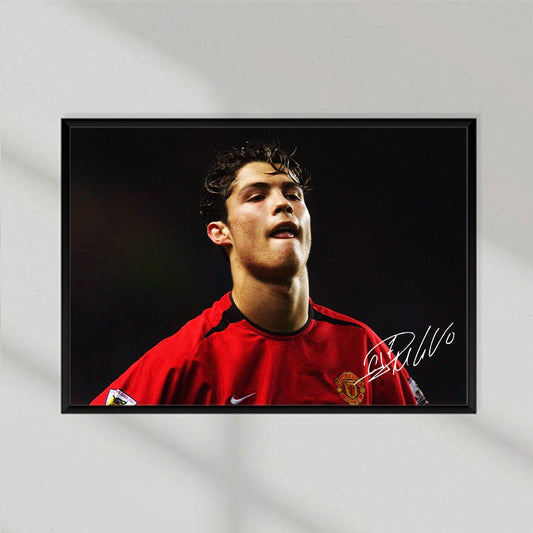 Young Ronaldo Poster