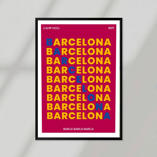 Barcelona Poster
