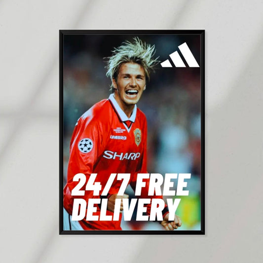 Beckham 24/7 Delivery Poster