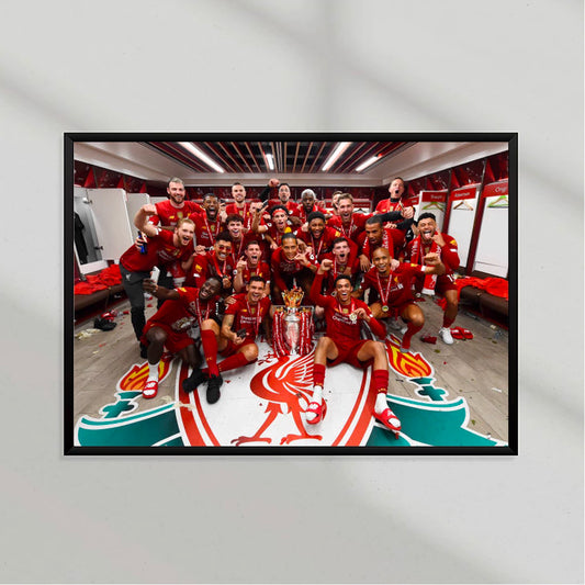 Liverpool Locker Room Poster