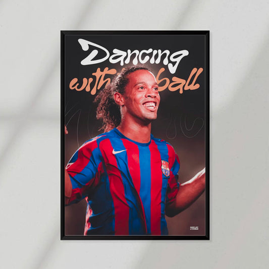 Dancing With Ball Poster