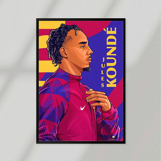 Jules Kounde Poster