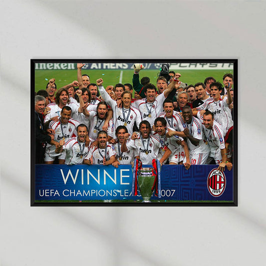 Ac Milan UCL Winners 2007 Poster