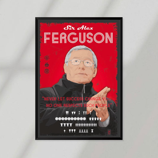 Sir Alex Ferguson II Poster