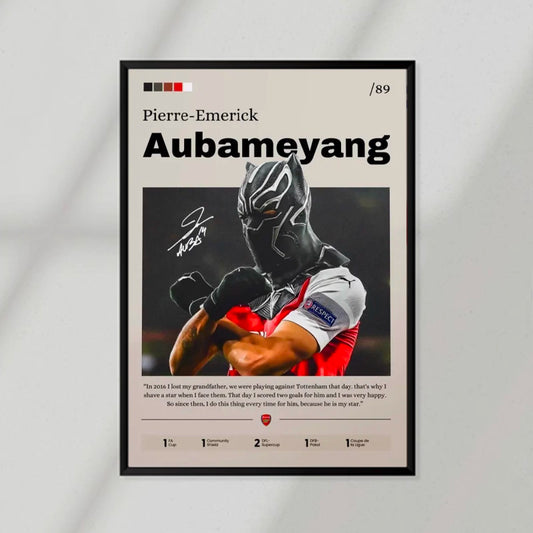 Aubameyang Poster
