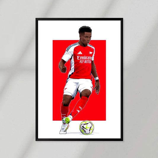 Arsenal Player Saka Poster