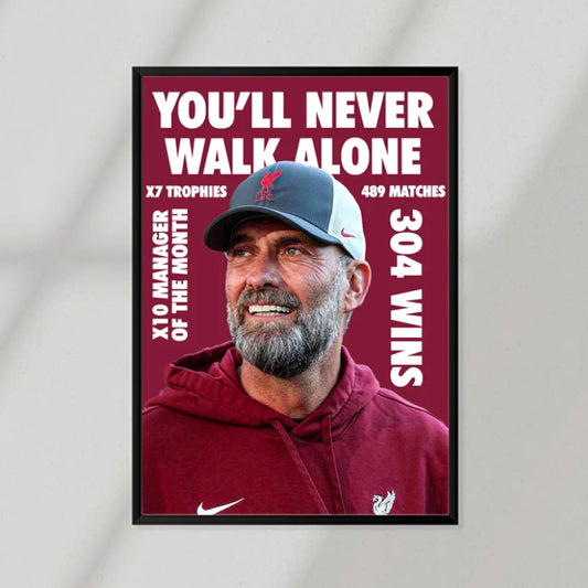 Klopp Achievements Poster