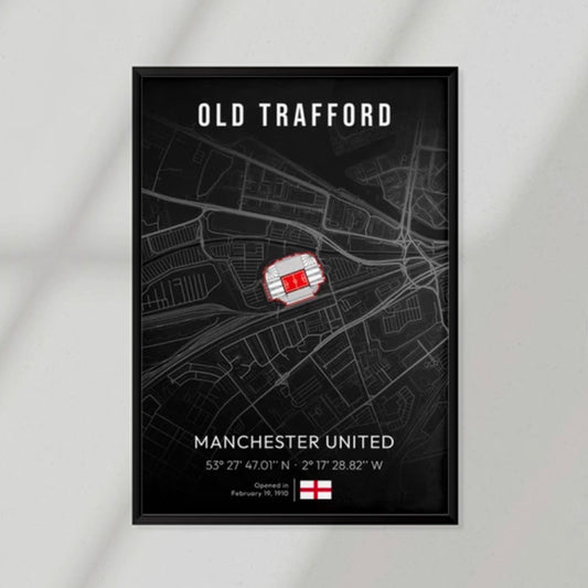 Old Trafford II Poster