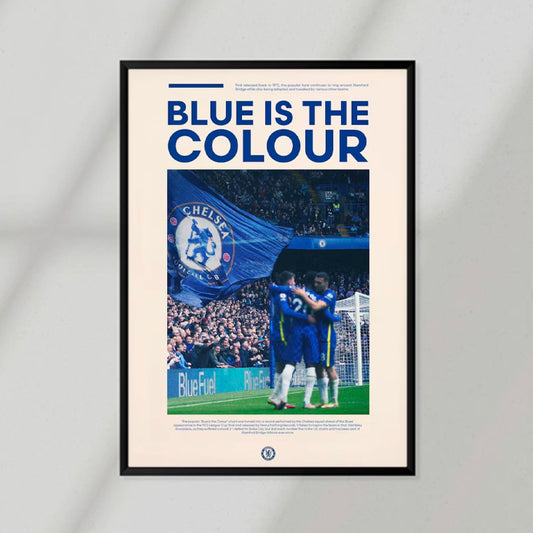 Blue Is The Colour Poster