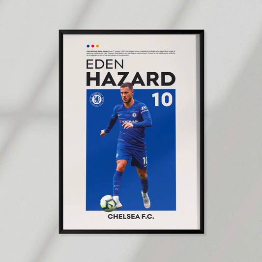 Eden Hazard Poster