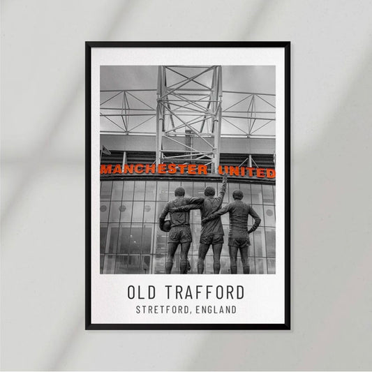 Old Trafford Poster