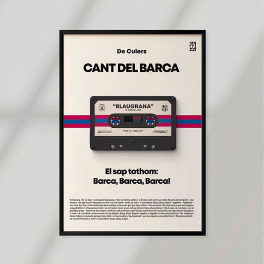 Cant Del Barca Poster
