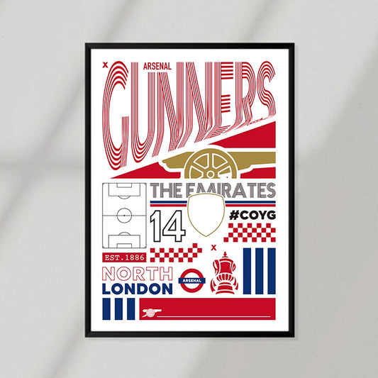 Arsenal Gunners Poster