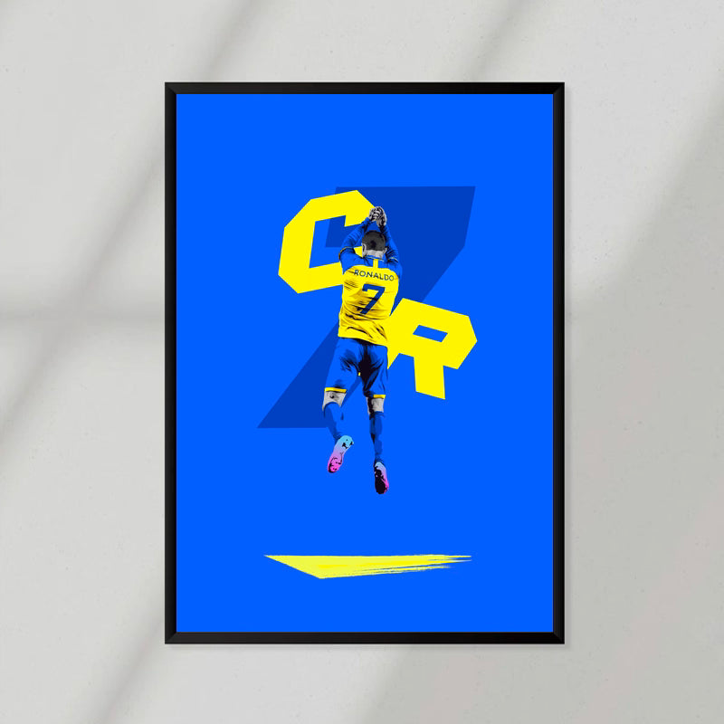CR7 Siu Al Nassr Poster