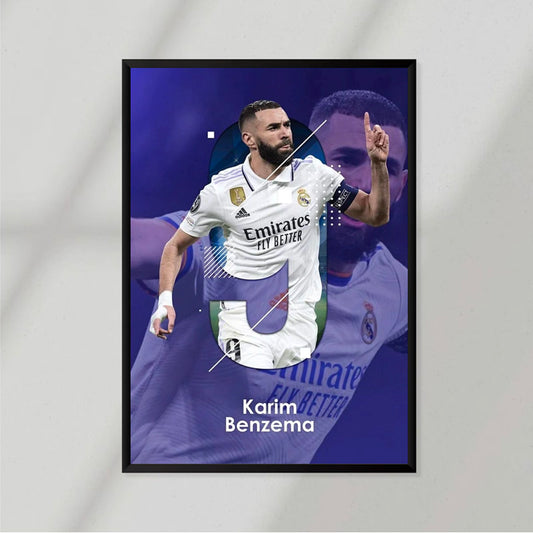 Karim Benzema Poster