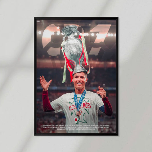 CR7 Euro Winner Poster