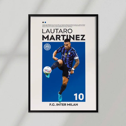 Lautaro Martinez Poster