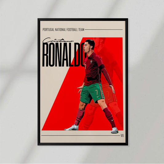Ronaldo Siuuu Poster