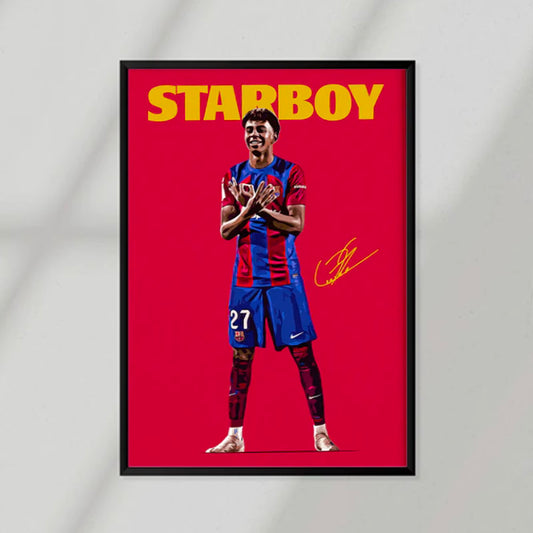 Yamal Starboy Poster