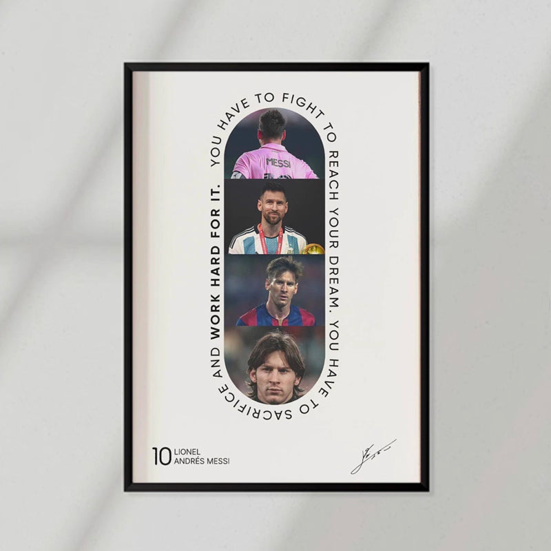 Messi Development Poster