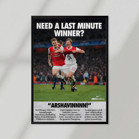 Need A Last Minute Winner? Poster