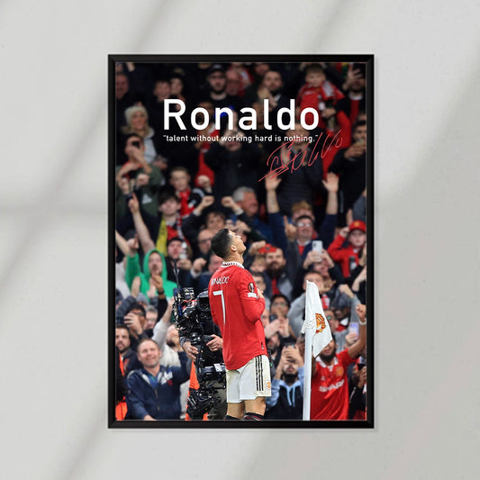 CR7 Celebration Poster