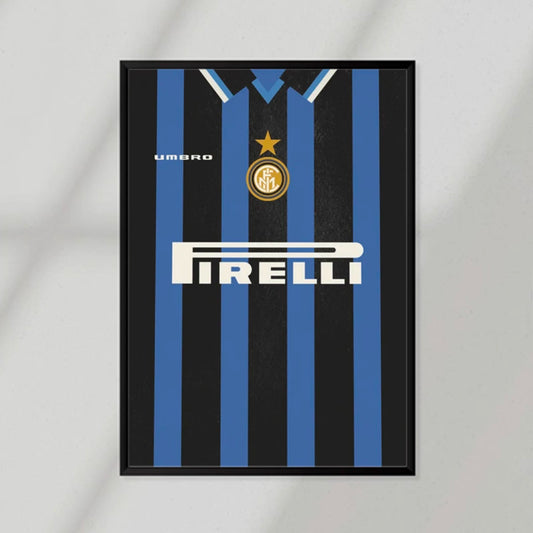 Inter Milan Shirt Poster