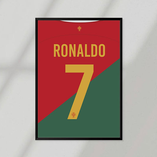 Ronaldo 7 Portugal Poster