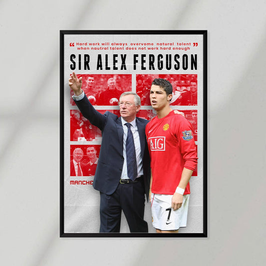 Sir Alex Ferguson Poster
