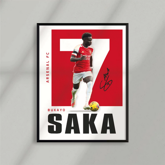 Bukayo Saka Poster