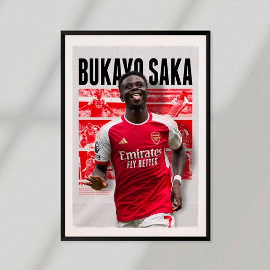 Bukayo Saka II Poster