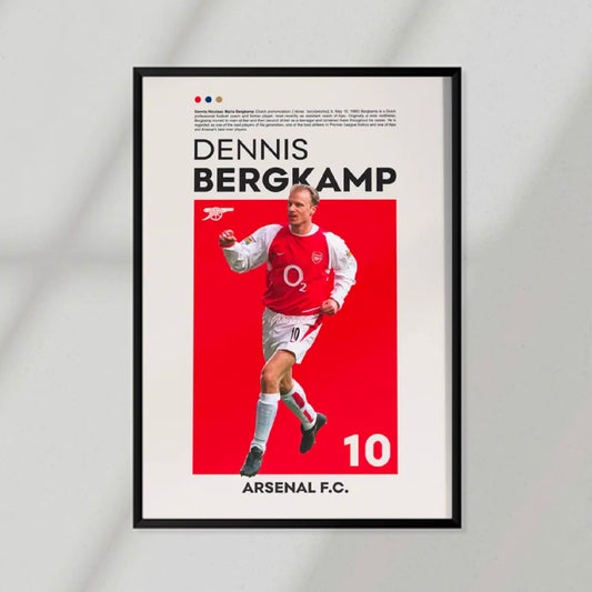 Dennis Bergkamp Poster