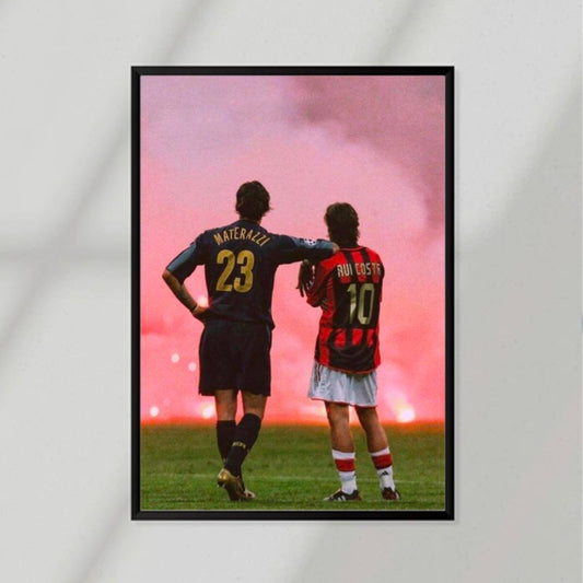 Materazzi & Rui Costa Poster