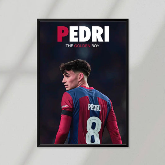 Pedri The Golden Boy Poster