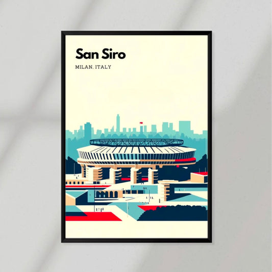 San Siro Poster