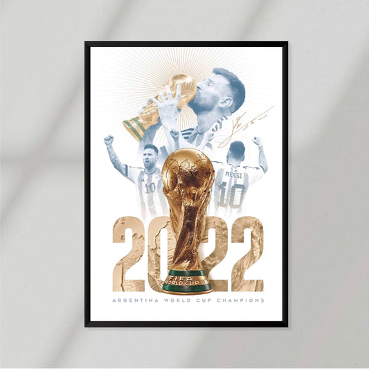 Messi 2022 Poster