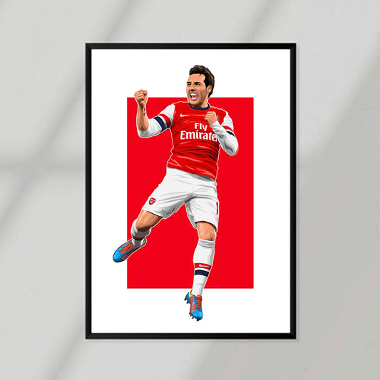 Arsenal Player Cazorla Poster