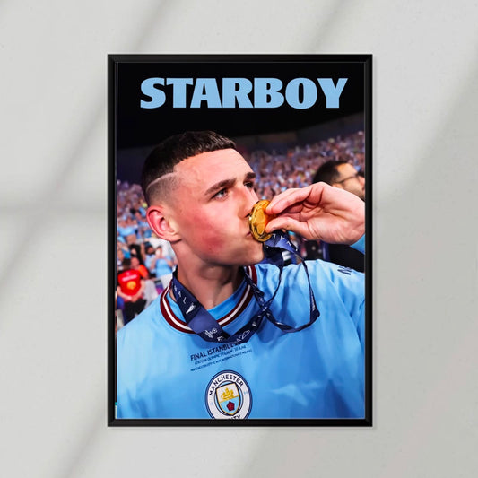 Man City Starboy Poster