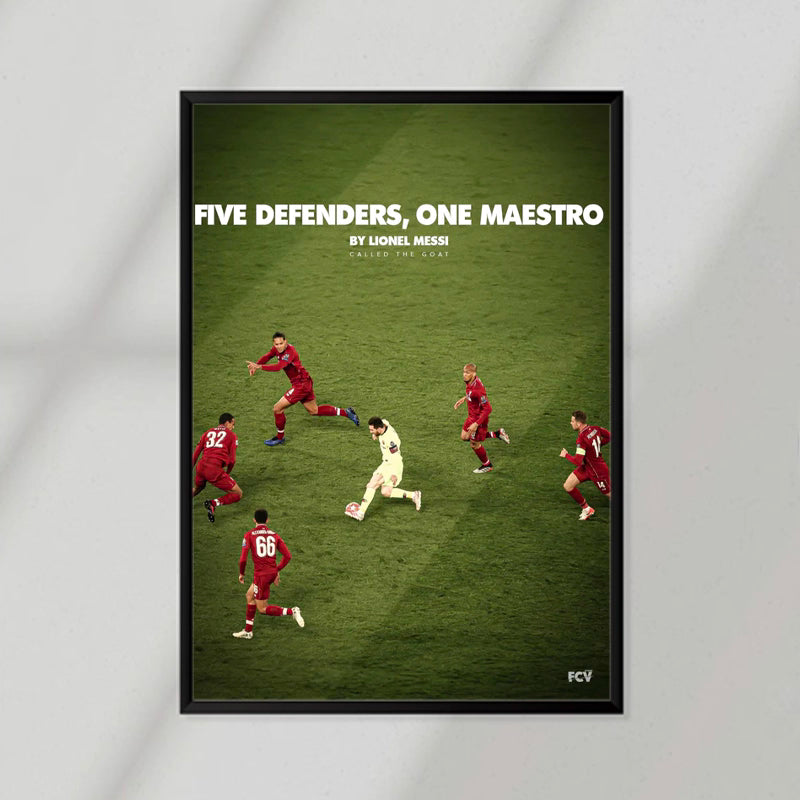 Messi Maestro Poster